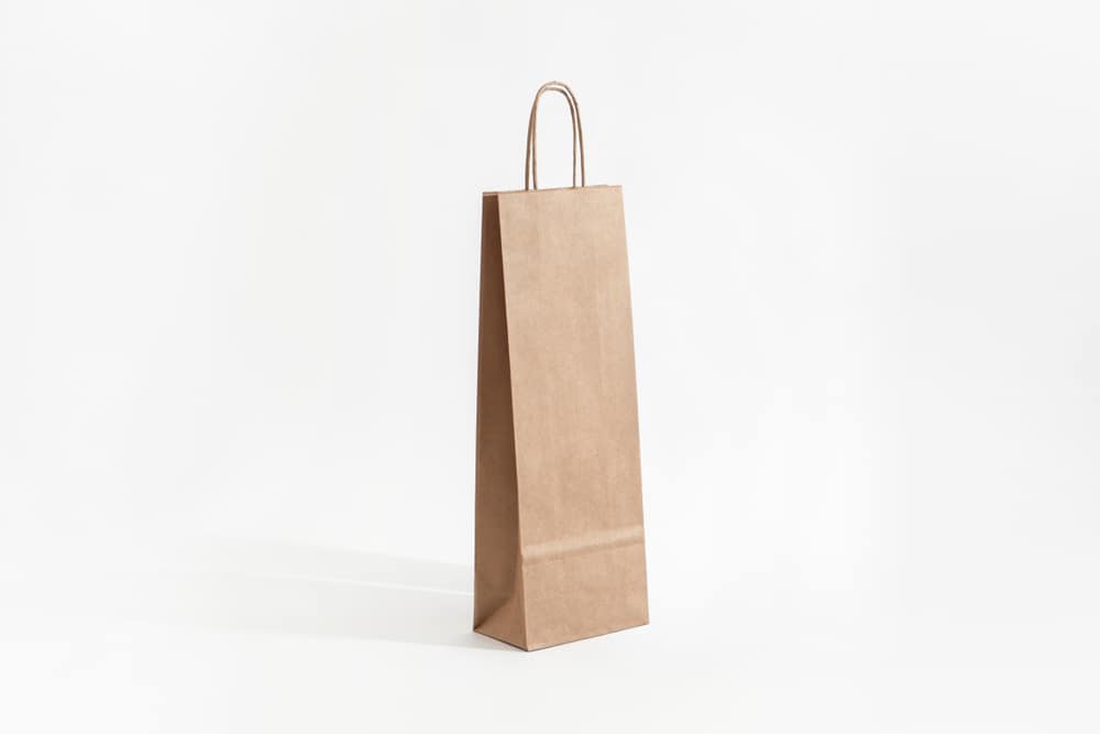 Brown,Paper,Bag,For,Wine