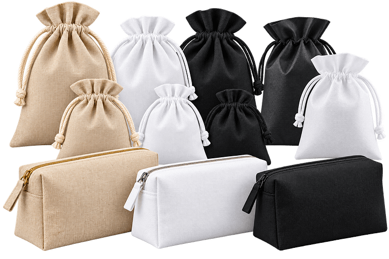 Υφασμάτινα και non woven πουγκιά και νεσεσέρ